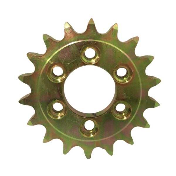 RODA DENTADA Z18 ASA 60 CATRACA CARACOL - Imagem 2