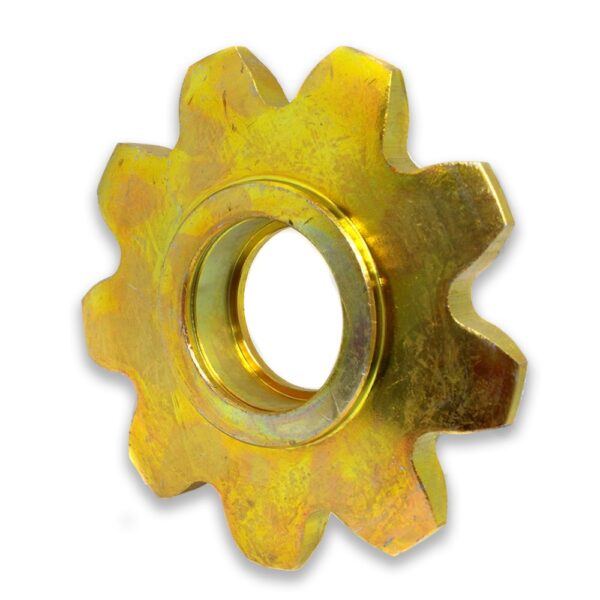 RODA DENTADA ESTICADORA Z9 ACO 1045 TEMPERADA - Imagem 2
