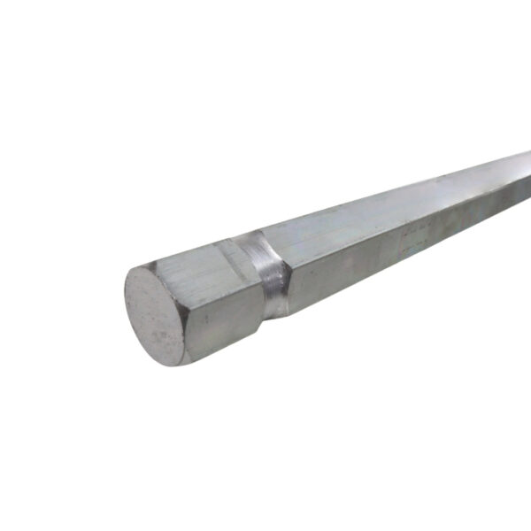 EIXO SEXT 1045 1310 COM FURO Ø 12 MM E CANAL RAIO 7 MM - Imagem 2
