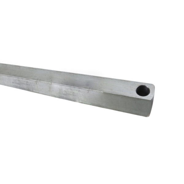 EIXO SEXT 1045 1310 COM FURO Ø 12 MM E CANAL RAIO 7 MM - Imagem 3