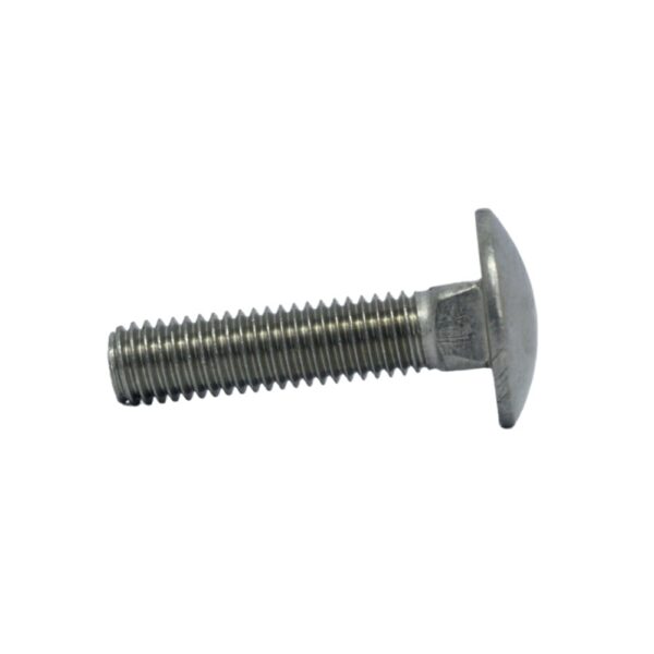 PARAFUSO FRAN. M8 X 1,25 X 35 DIN 603 13 5.8 INOX A2 - Imagem 2