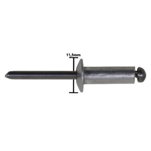 REBITE 11,5MM COMPATIVEL C  SUPORTE DIVISOR DE GRAOS PLATAFORMA 600