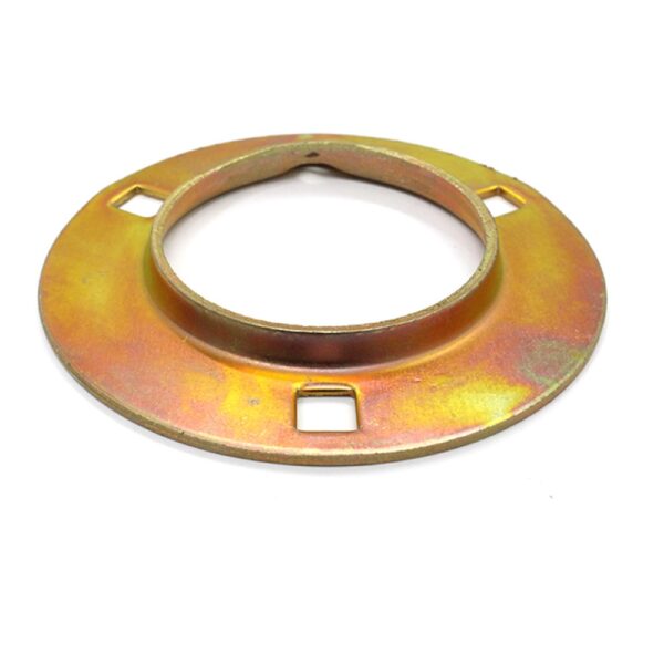 FLANGE REDONDA 3 FUROS COM FURO PARA GRAXEIRA - Imagem 2