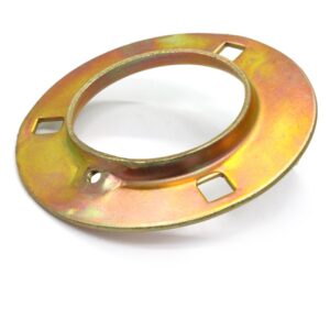 FLANGE REDONDA 3 FUROS COM FURO PARA GRAXEIRA