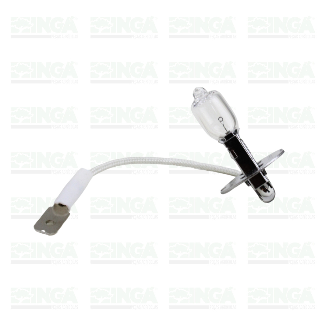 LAMPADA H3 HALOGENA: FAROL, ABERTURA DO MOTOR, TETO DA CABINE, DEPOSITO DE GRAOS, LUZ DE TRABALHO. - Imagem 2